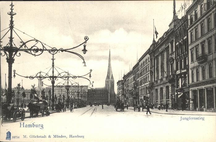 Hamburg Jungfernstieg