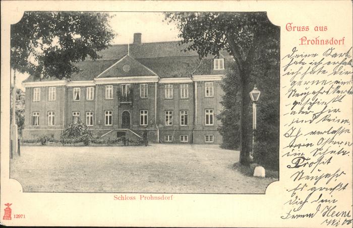 Pronstorf Schloss Prohnsdorf