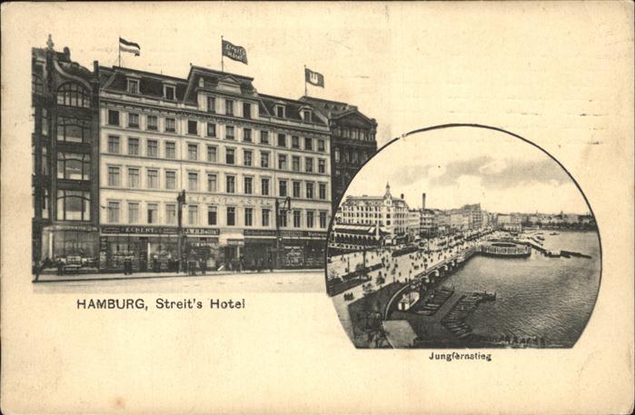 Hamburg Streit's Hotel Jungfernstieg