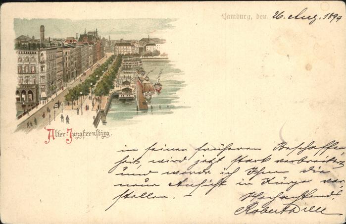 Hamburg Alter Jungfernstieg