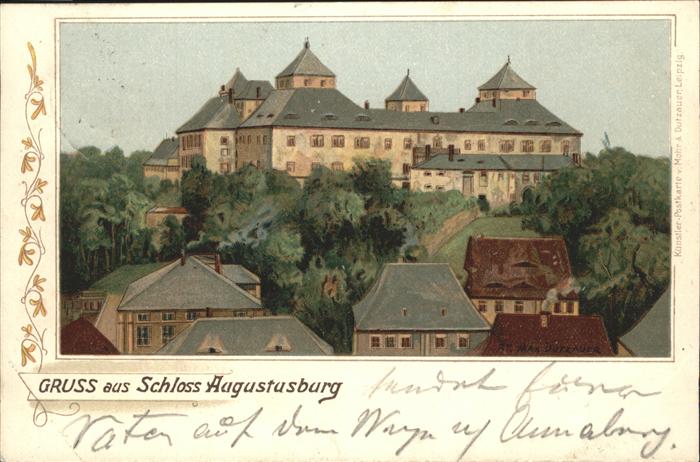 Augustusburg Schloss Bahnpost