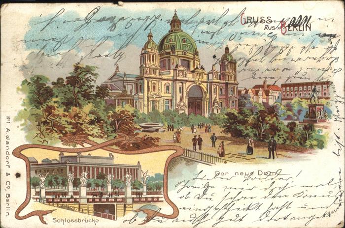 Berlin Dom Schlossbrücke