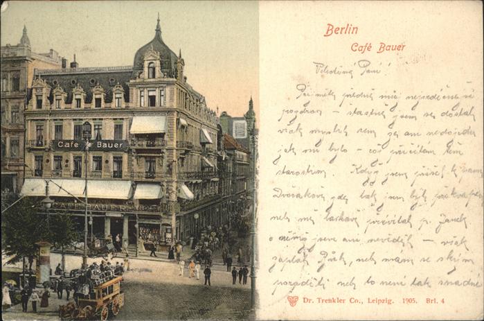 Berlin Cafe Bauer