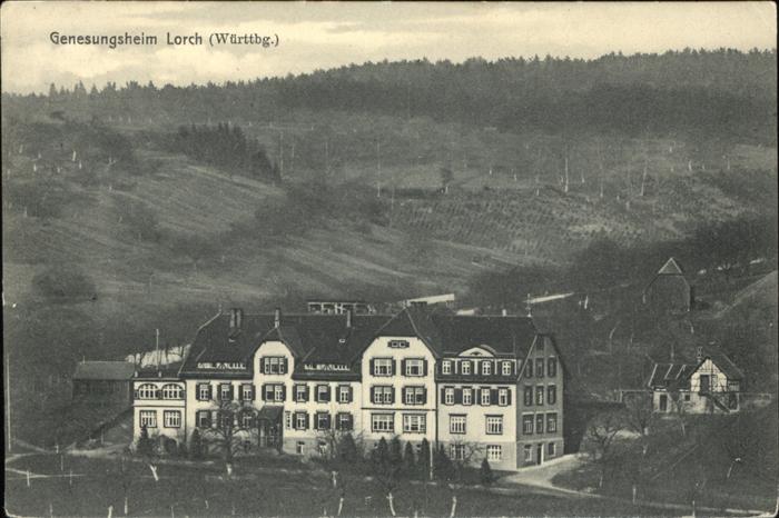 Lorch Wuerttemberg Genesungsheim