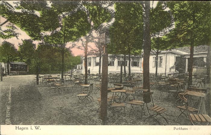 Hagen Westfalen Parkrestaurant Terrasse