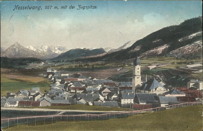Nesselwang Allgaeu Bayern Zugspitze
