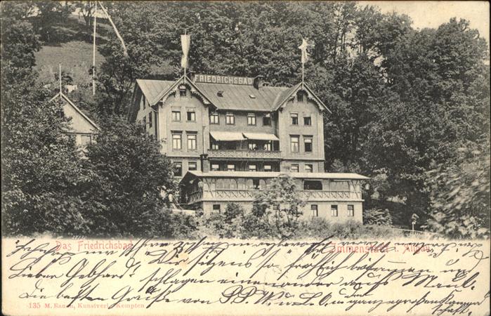 Immenstadt Allgaeu Friedrichsbad