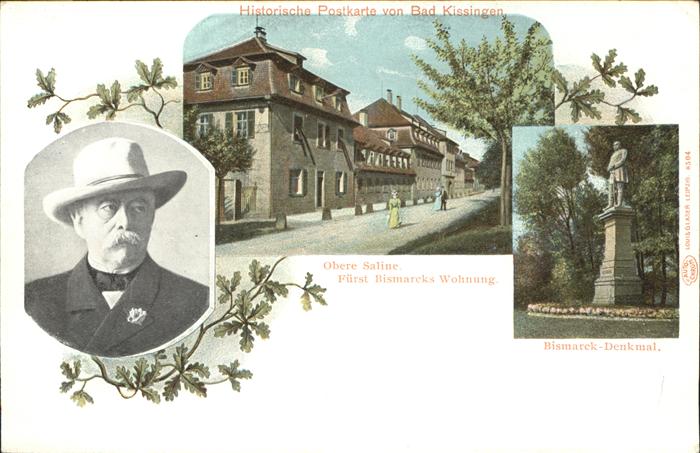 Bad Kissingen Obere Saline Fürst Bismarcks Wohnun Den