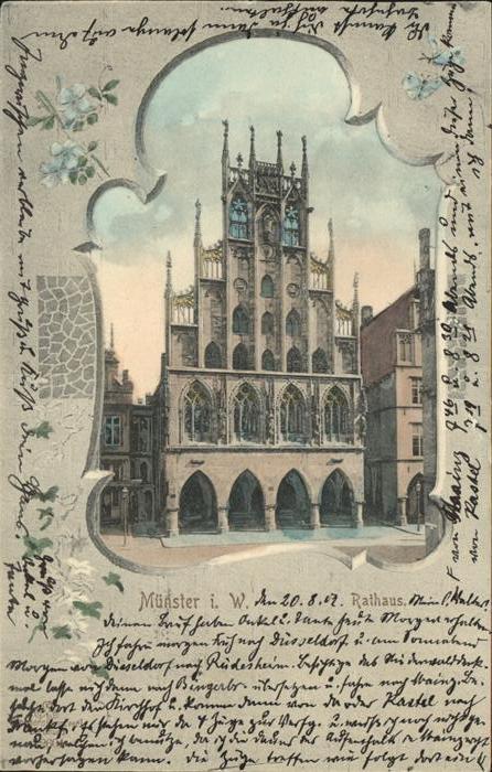 Muenster Westfalen Rathaus