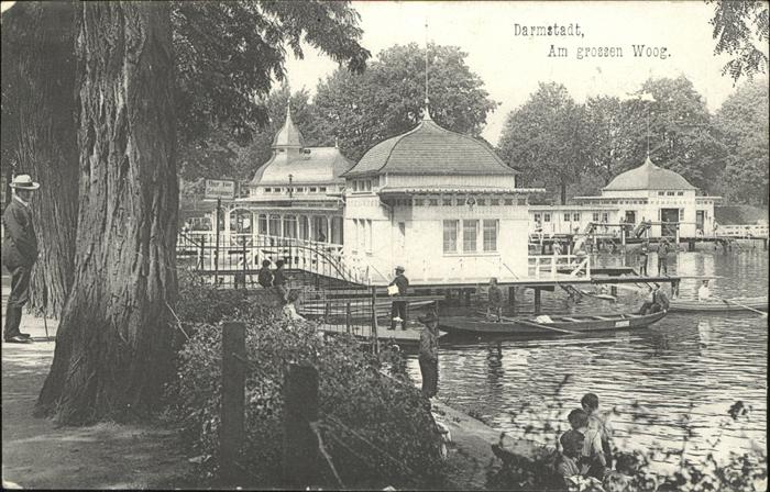 Darmstadt Am Grossen Woog Boote