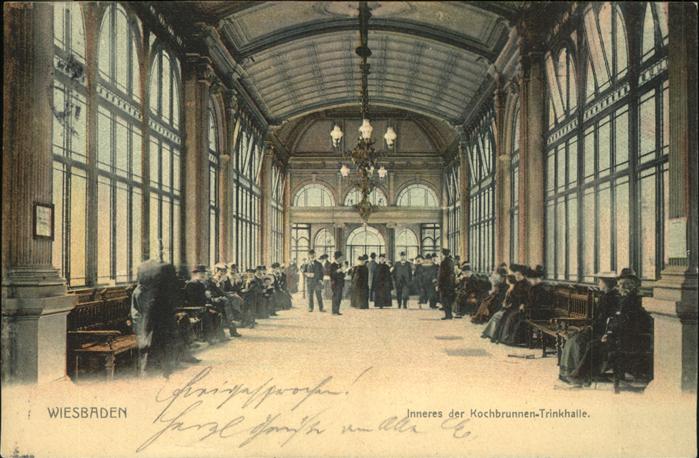 Wiesbaden Inneres Kochbrunnen Trinkhalle