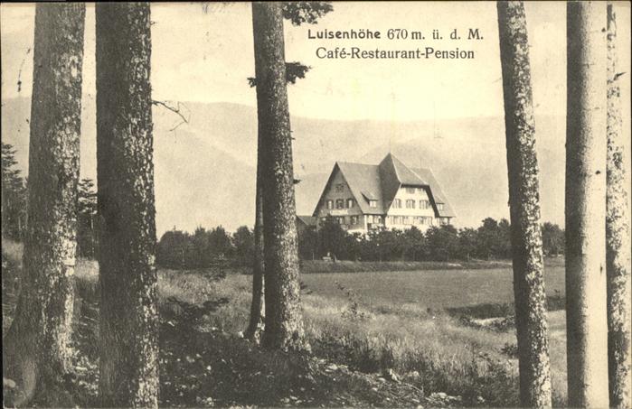 Guenterstal Freiburg Luisenhöhe