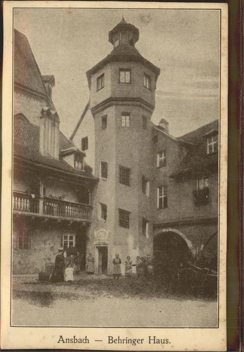 Ansbach Mittelfranken Behringerstrasse