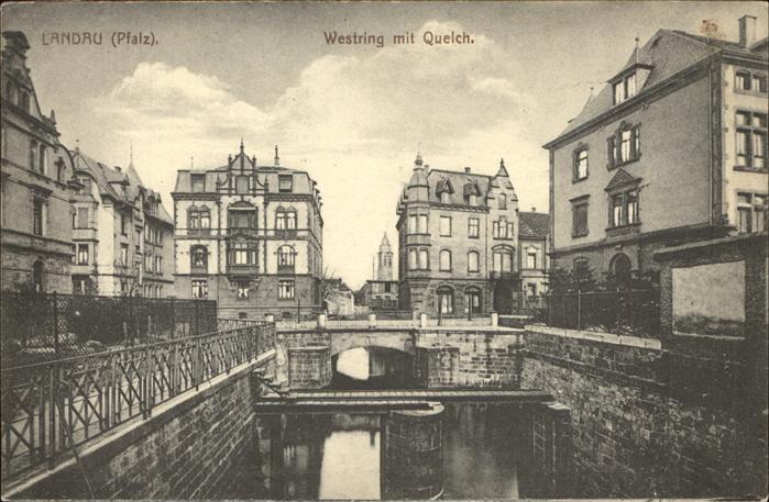 Landau Pfalz Westring mit Quelch