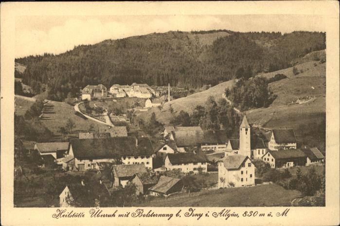 Isny Allgaeu Heilstätte Überruh