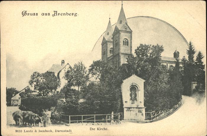 Arenberg Koblenz Kirche Ochsenwagen