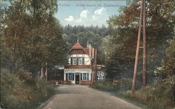 Aachen Waldschenke im Stadtwald