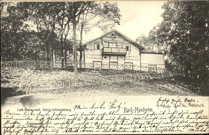 Bad Nauheim Cafe Restaurant König Johannisberg