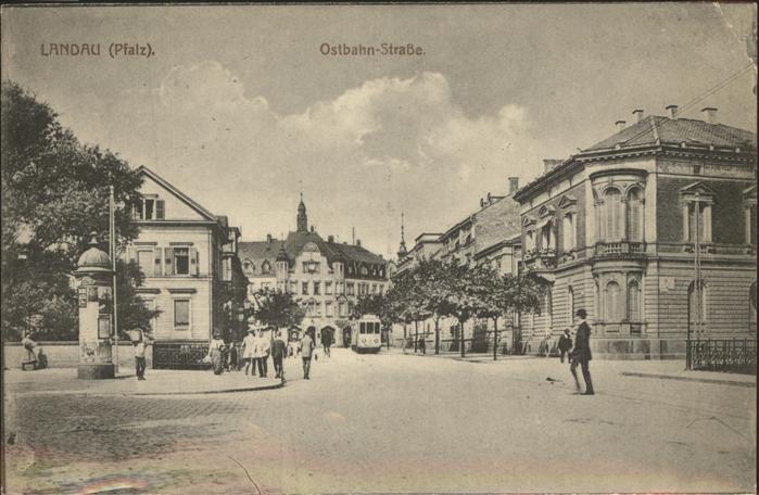 Landau Pfalz Ostbahnstrasse Strassenbahn