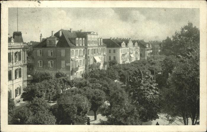 Franzensbad Boehmen Kulmerstrasse