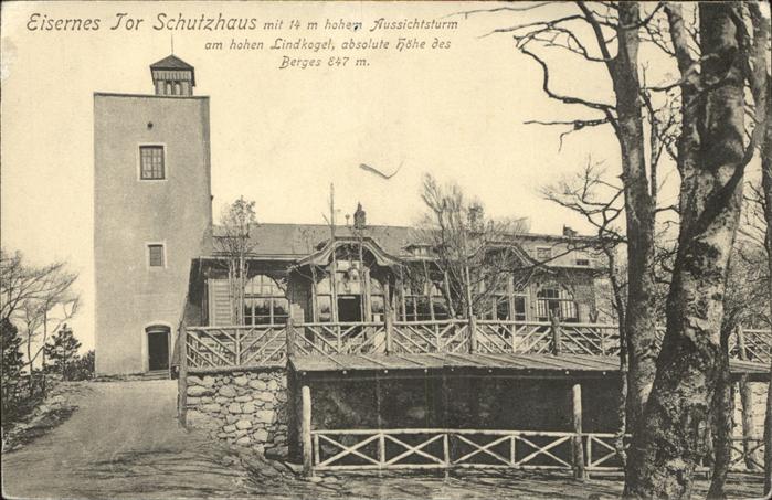 Baden Wien Eisernes Tor Schutzhaus Aussichtsturm a