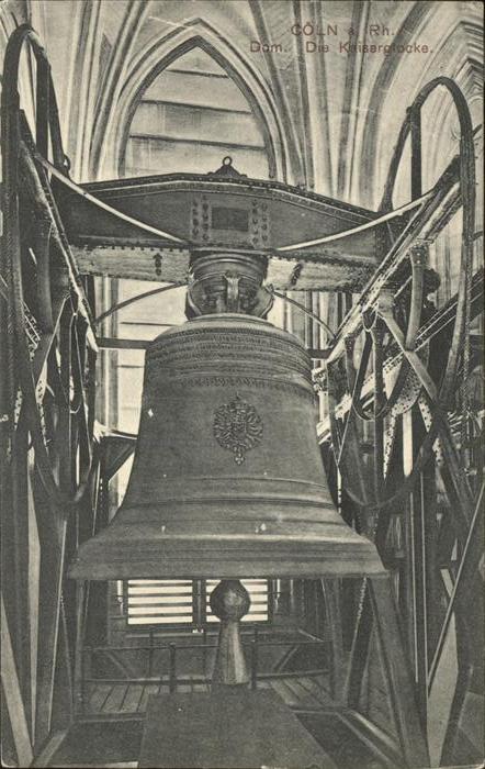 Kirchenglocke Churchbell Cloche Eglise Köln am Rhein Kaiserglocke