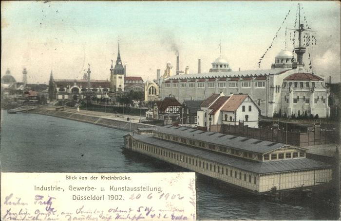 Ausstellung Industrie Gewerbe Kunst Dues Rheinbrücke