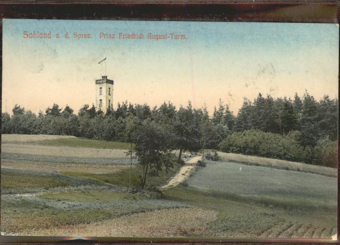 Sohland Spree Prinz Friedrich August Turm