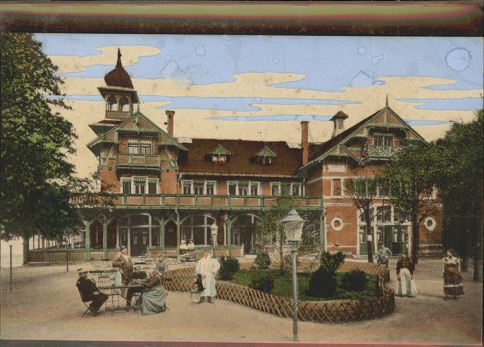 Loebau Sachsen Honigbrunnenrestaurant Terrasse