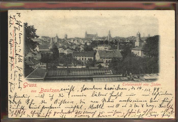 Bautzen Sachsen von Sueden