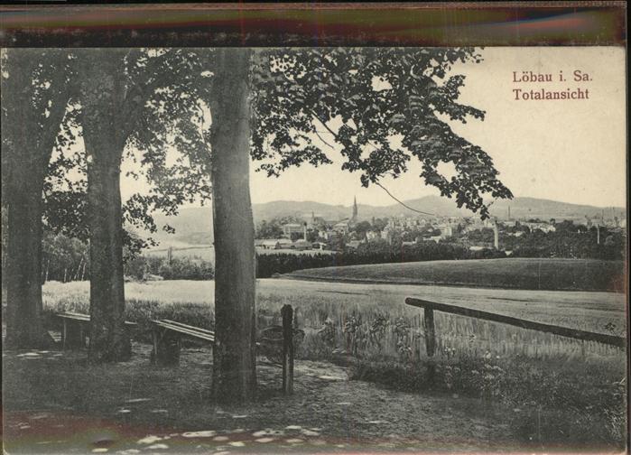 Loebau Sachsen Totalansicht