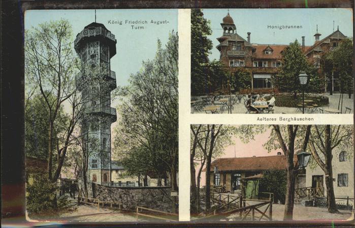 Loebau Sachsen König Friedrich August-Turm Honigbrunne