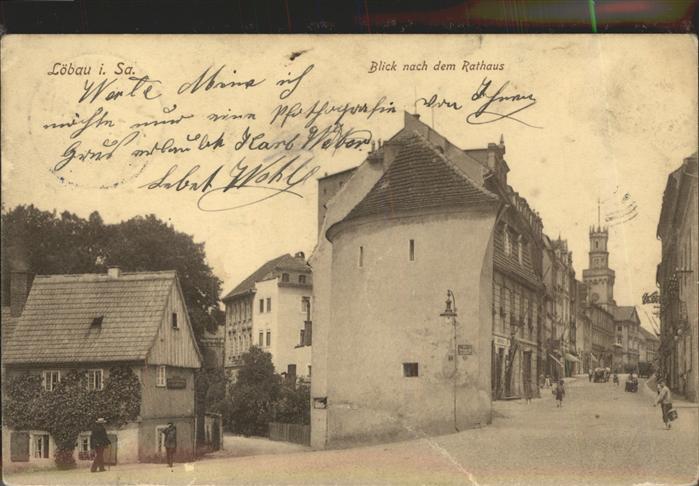 Loebau Sachsen Rathaus