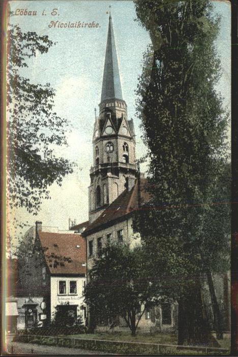 Loebau Sachsen Nicolaikirche