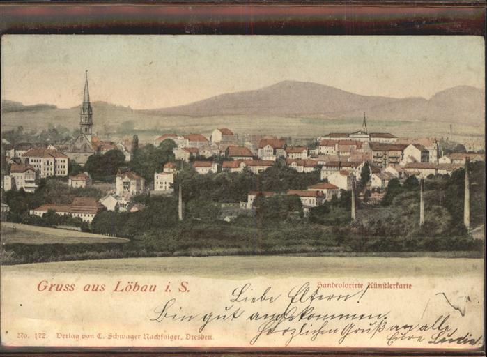 Loebau Sachsen Gesamtansicht