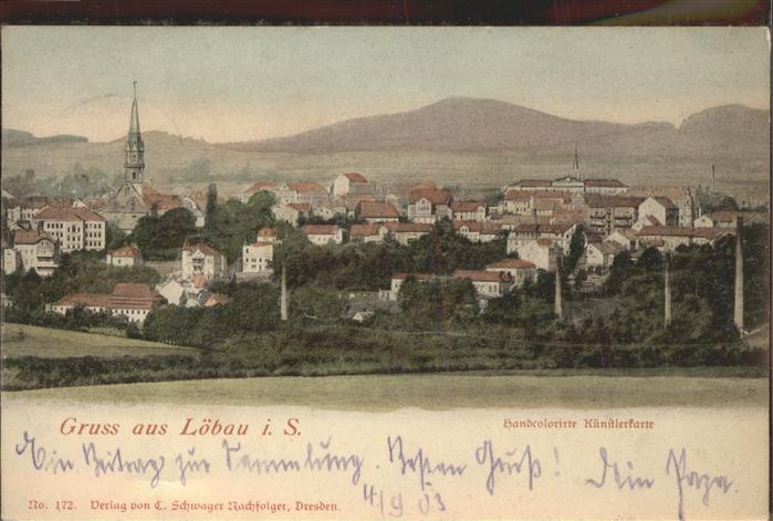 Loebau Sachsen Gesamtansicht
