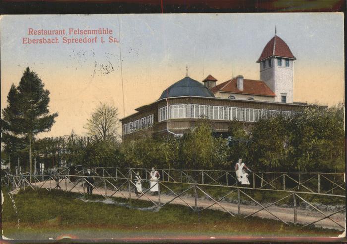 Ebersbach Sachsen Spreedorf Restauant Felsenmühle