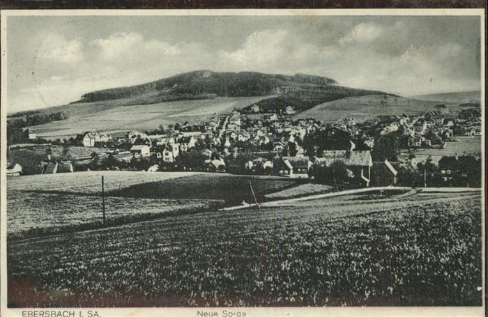 Ebersbach Sachsen Neue Sorge Gesamtansicht