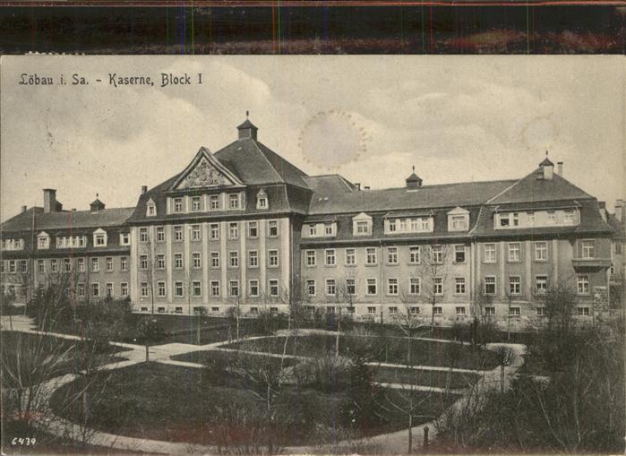 Loebau Sachsen Kaserne Block 1