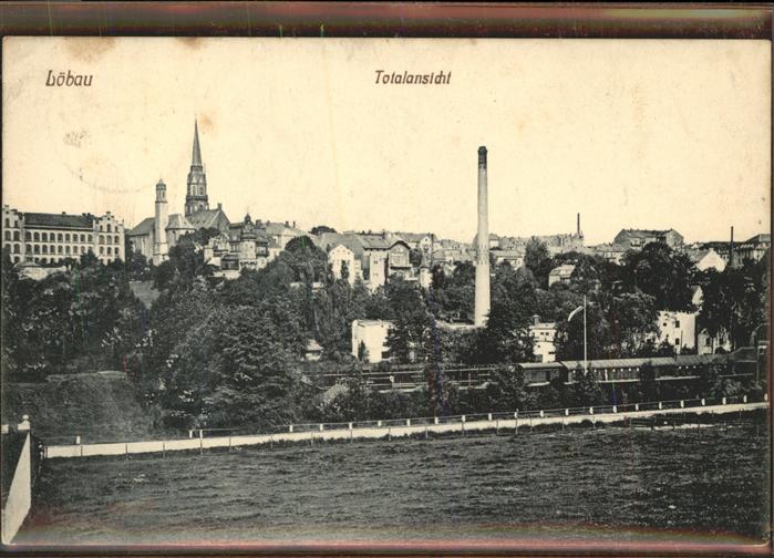 Loebau Sachsen Totalansicht