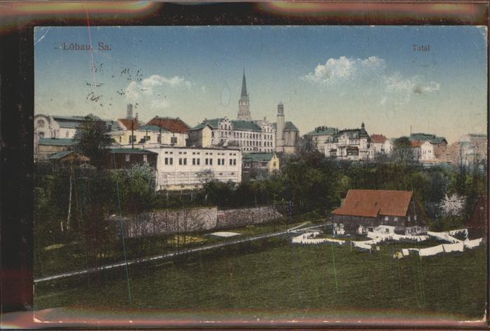 Loebau Sachsen Totalansicht