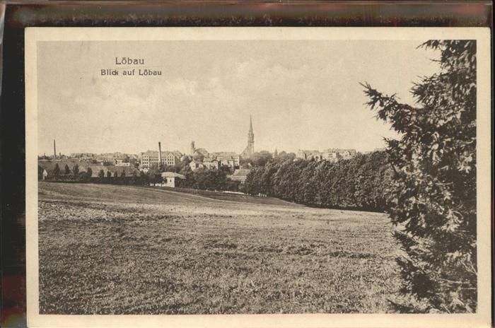 Loebau Sachsen Teilansicht