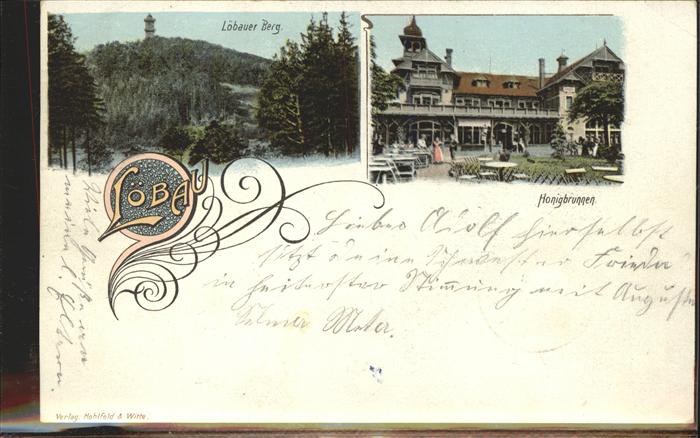 Loebau Sachsen Löbauer Berg Honigbrunnen