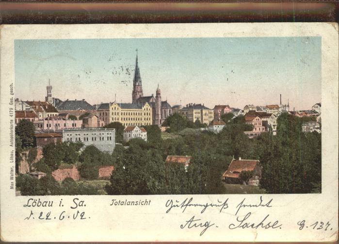 Loebau Sachsen Totalansicht