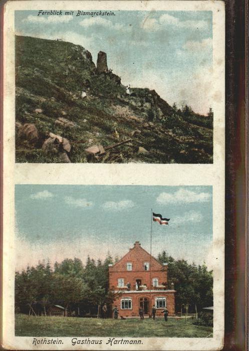 Kittlitz Loebau Bismarckstein Rothstein Gasthaus Hartma