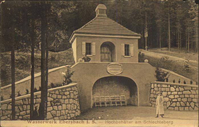 Ebersbach Sachsen Wasserwerk Hochbehälter