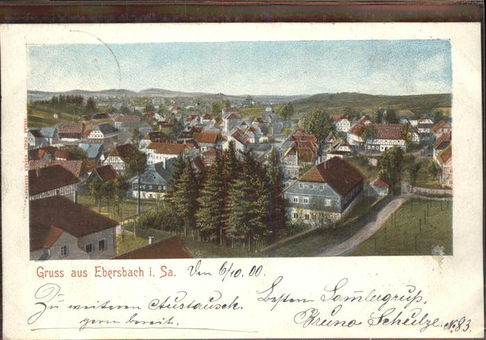 Ebersbach Sachsen Gesamtansicht