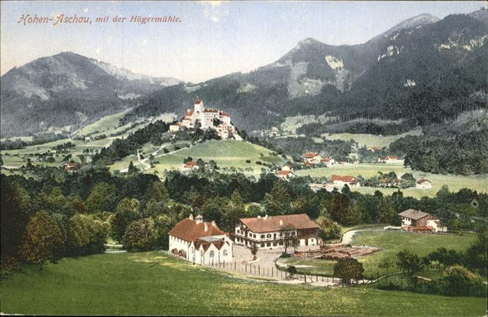 Aschau Hohenaschau mit Högermühle