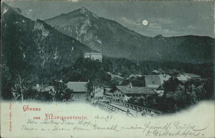 Marquartstein Bei Nacht Mond Kinder