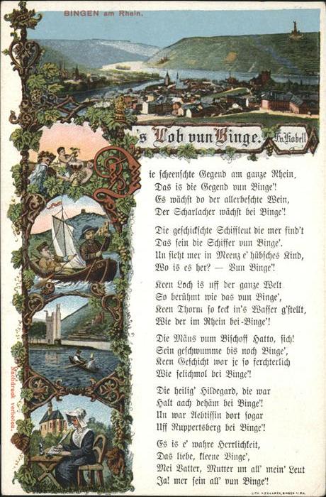 Bingen Rhein Gedicht